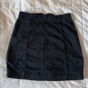 Free people black pencil skirt